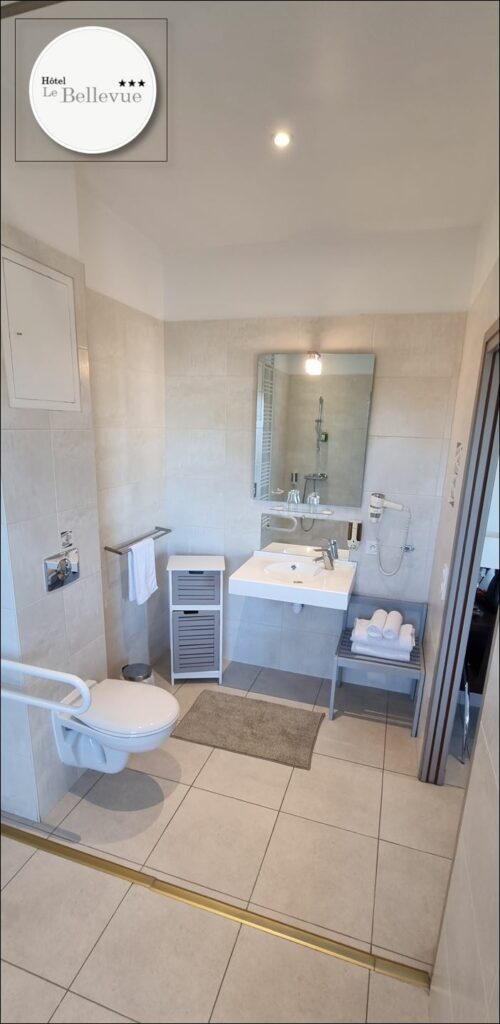 Hotel Bellevue Hotel A Guer Chambre Pmr 3